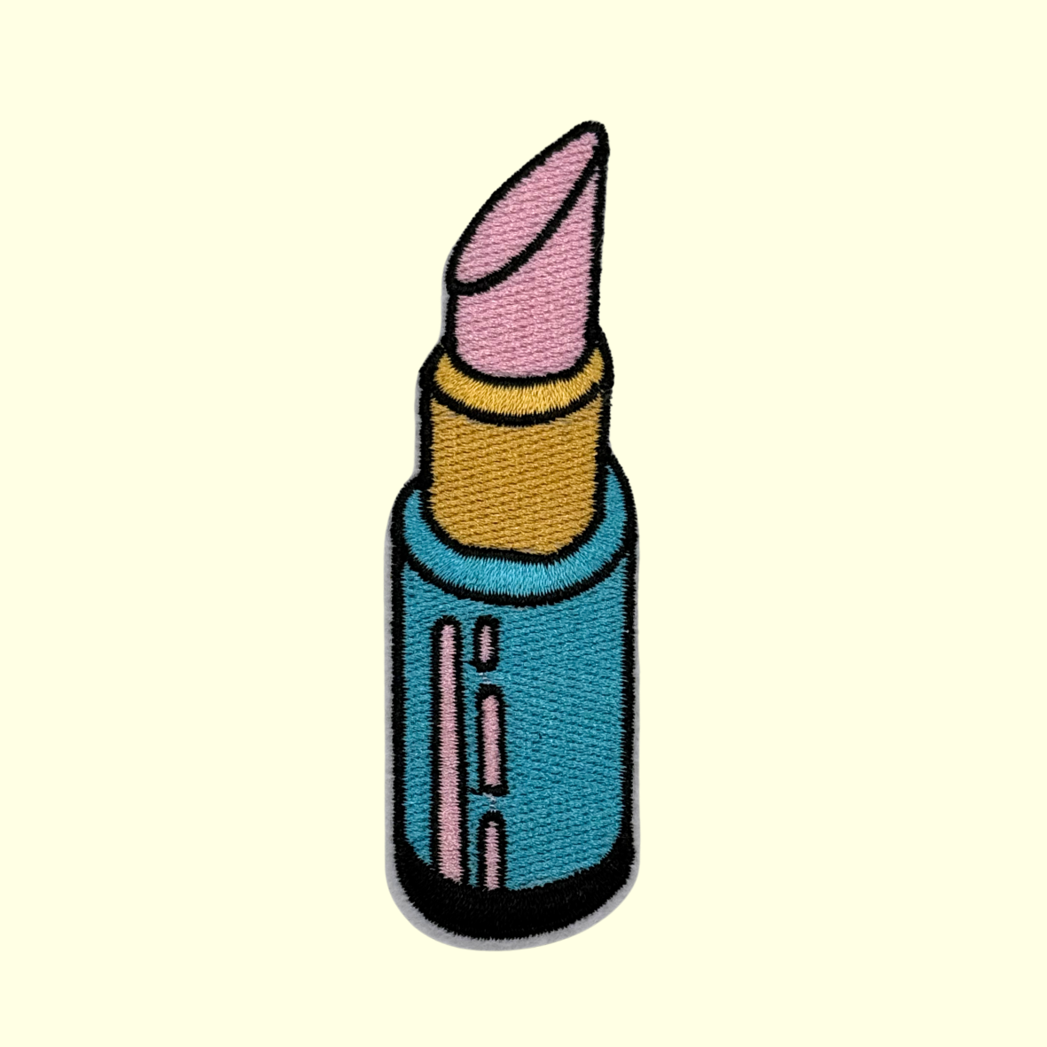 Lipstick Pink, Gold, & Blue