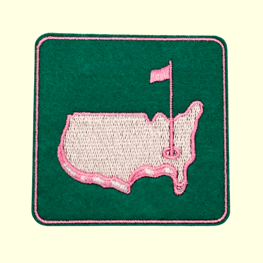 Pink and Green Masters Sqaure