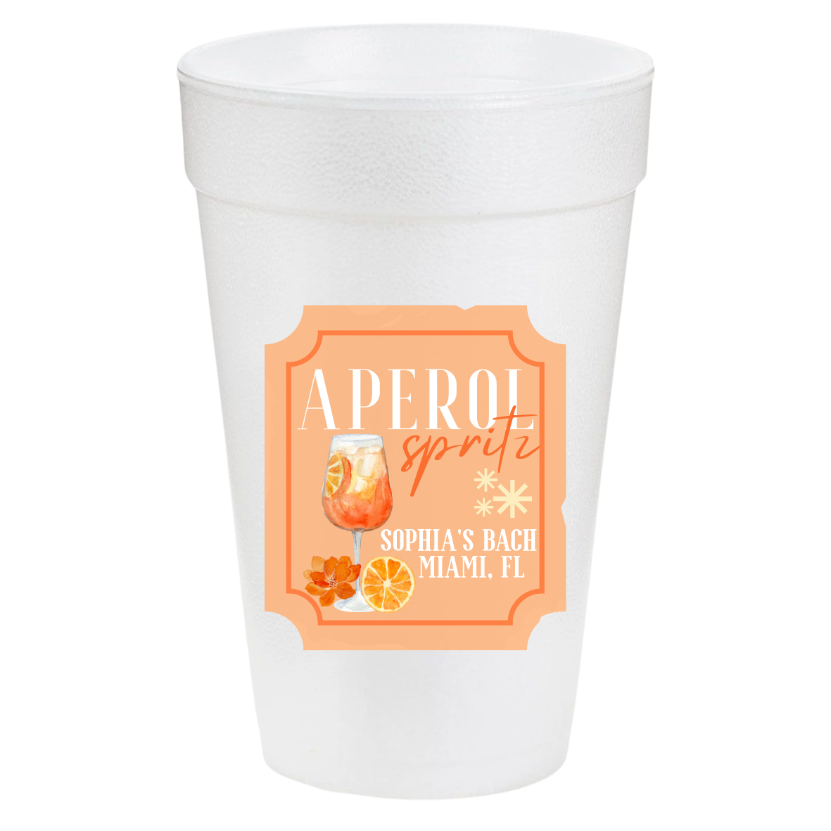 Spritz Square 20oz Cups