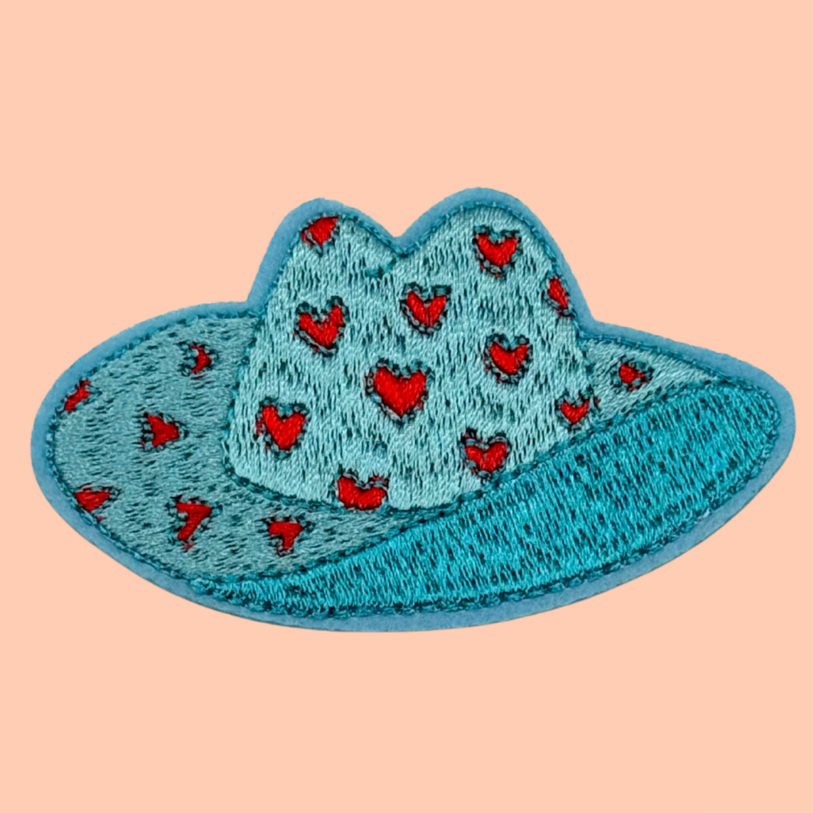 Red & Blue Cowboy Hat