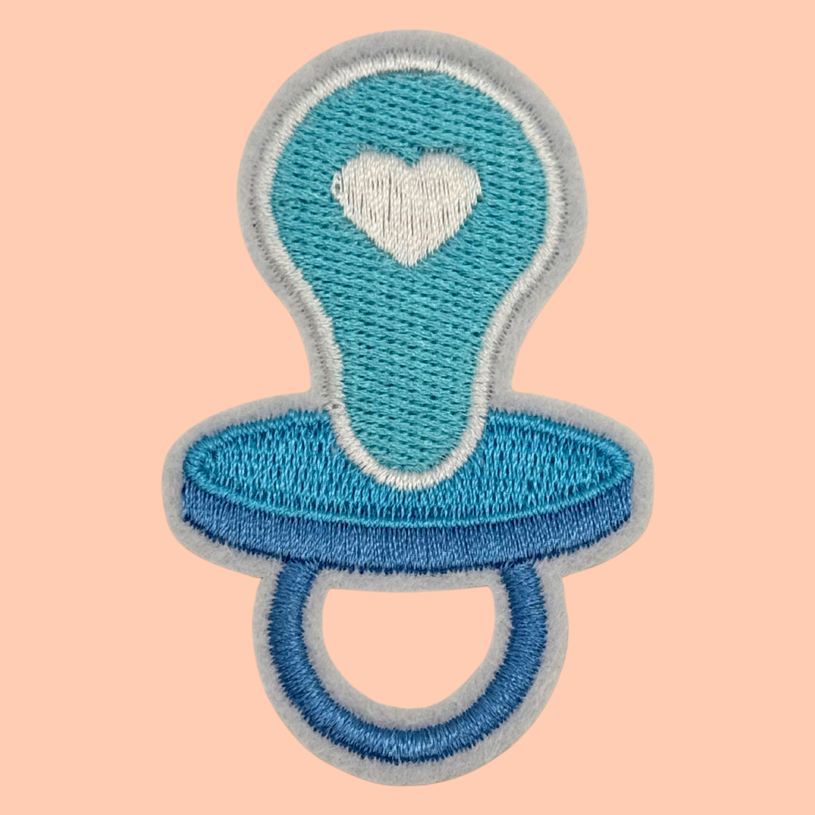 Blue Baby Pacifier