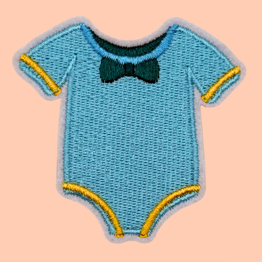 Blue Baby Romper