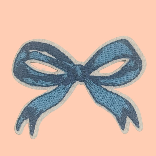 Coastal Thin Blue Bow
