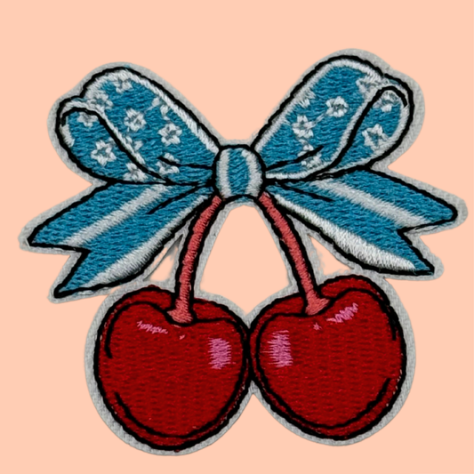 Cheeries with Blue Bow