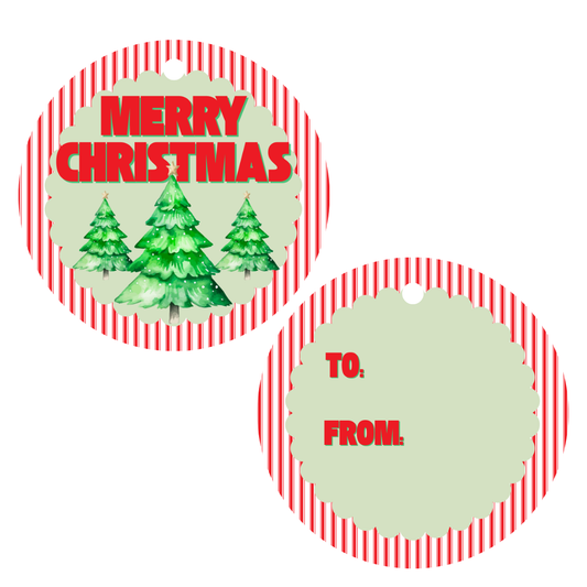 Merry Christmas Gift Tags