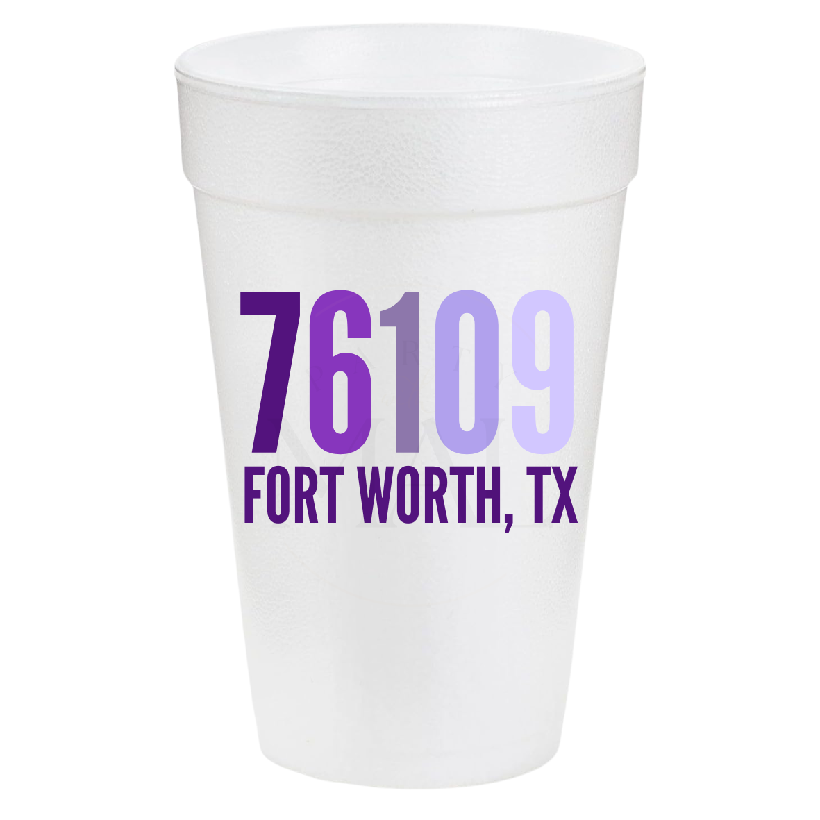 FW Zip Code 20oz Cups