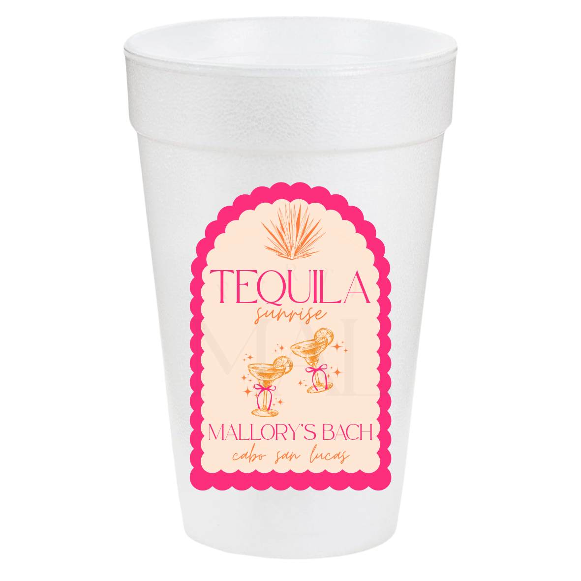 Tequila Sunrise Arch 20oz Cups