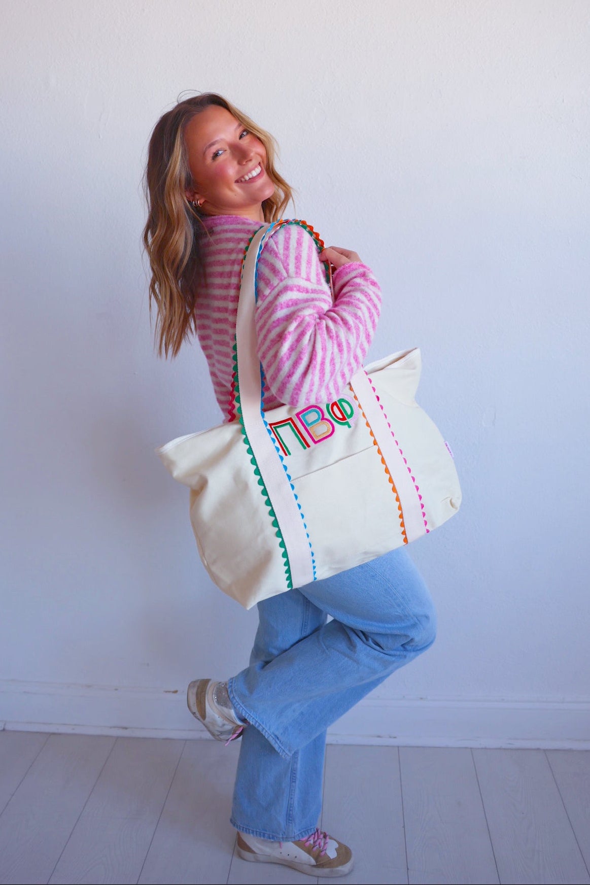 Alpha Chi Omega Tote Bag