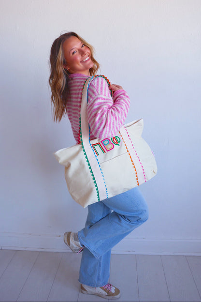 Alpha Chi Omega Tote Bag