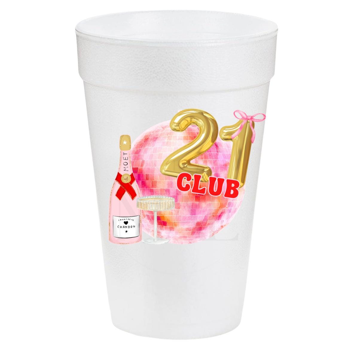 21 Club 20oz Cups