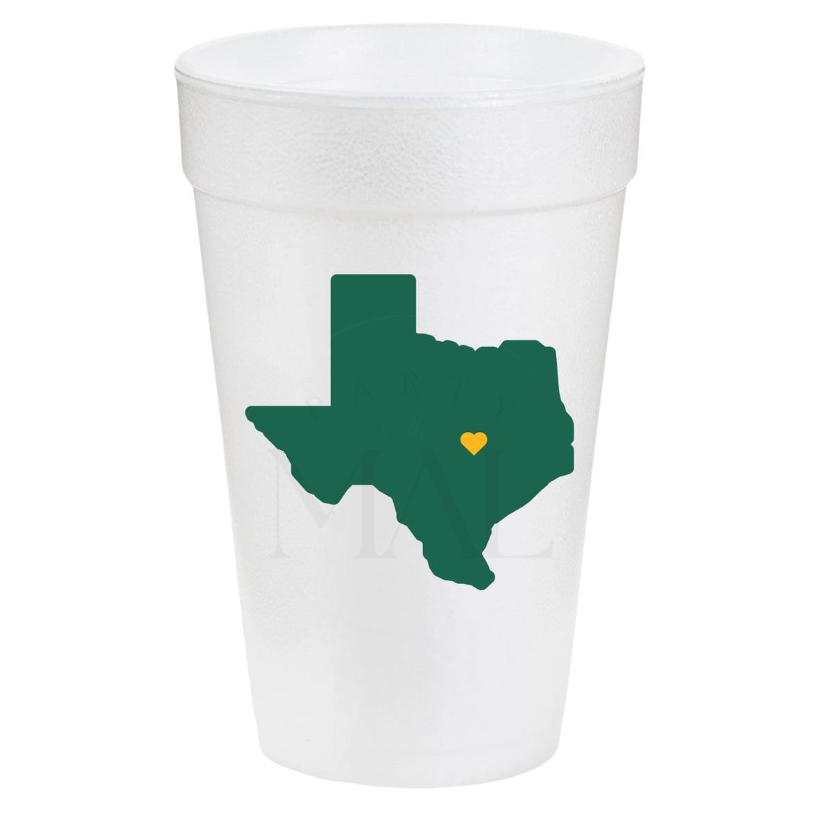 Waco Heart 20oz Cups