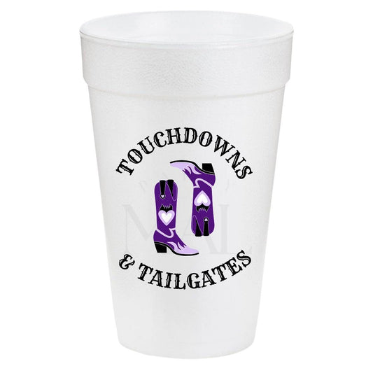 Touchdowns & Tailgates 20oz Cups