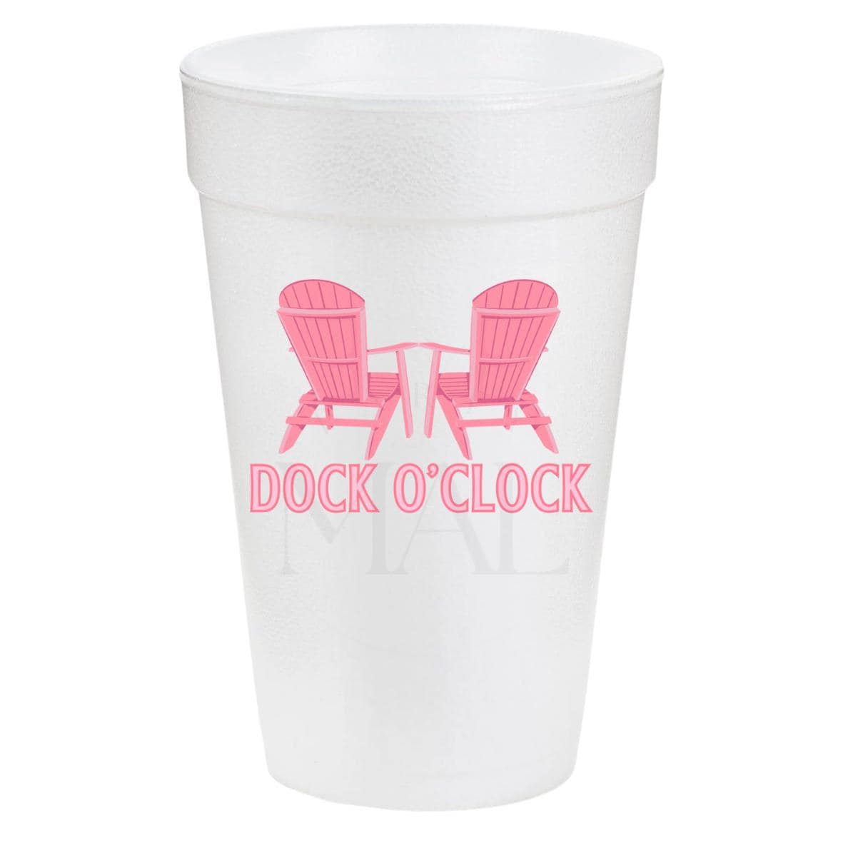 Pink Dock O'Clock 20oz Cups