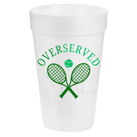 Green Over-Served 20oz Cups