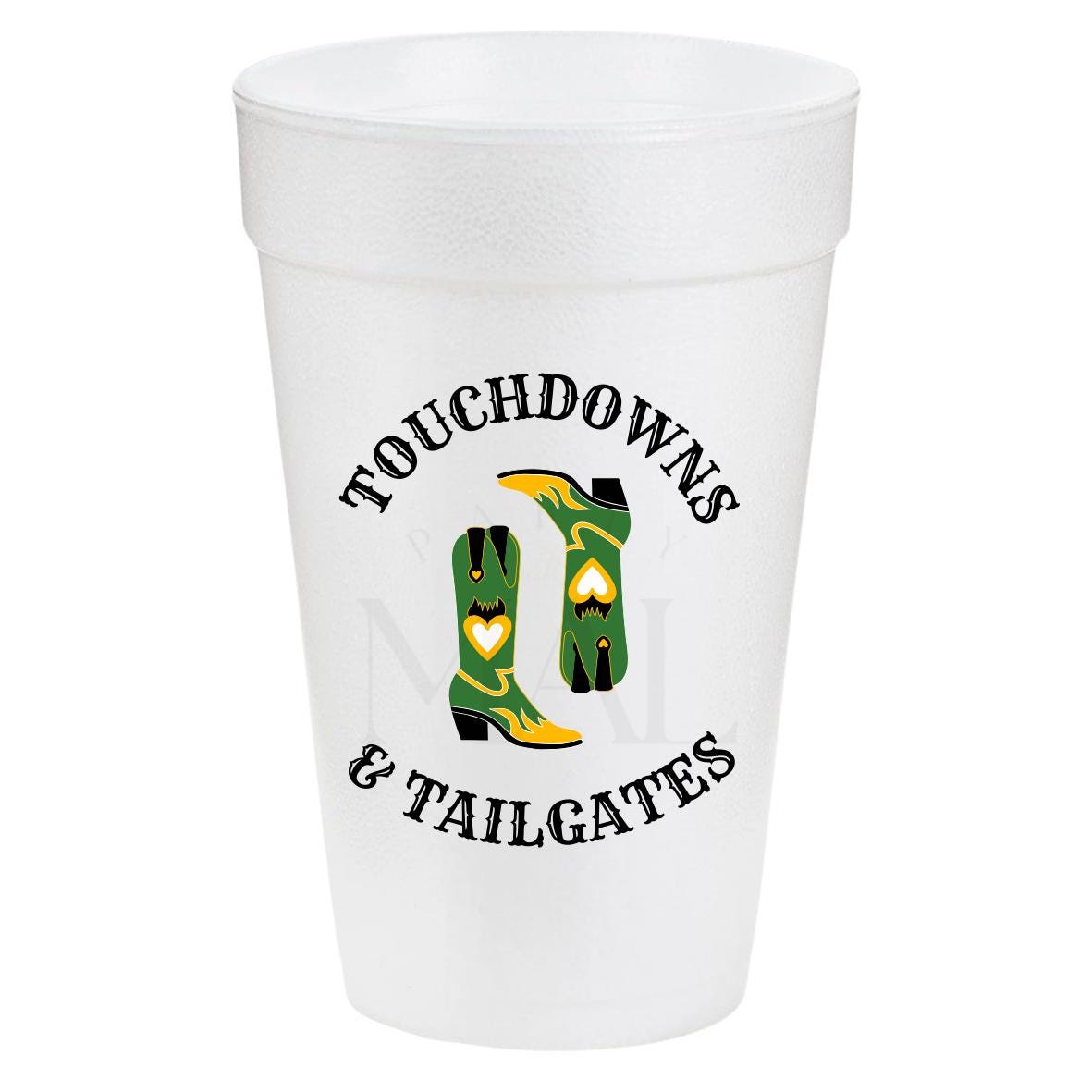 Touchdowns & Tailgates 20oz Cups