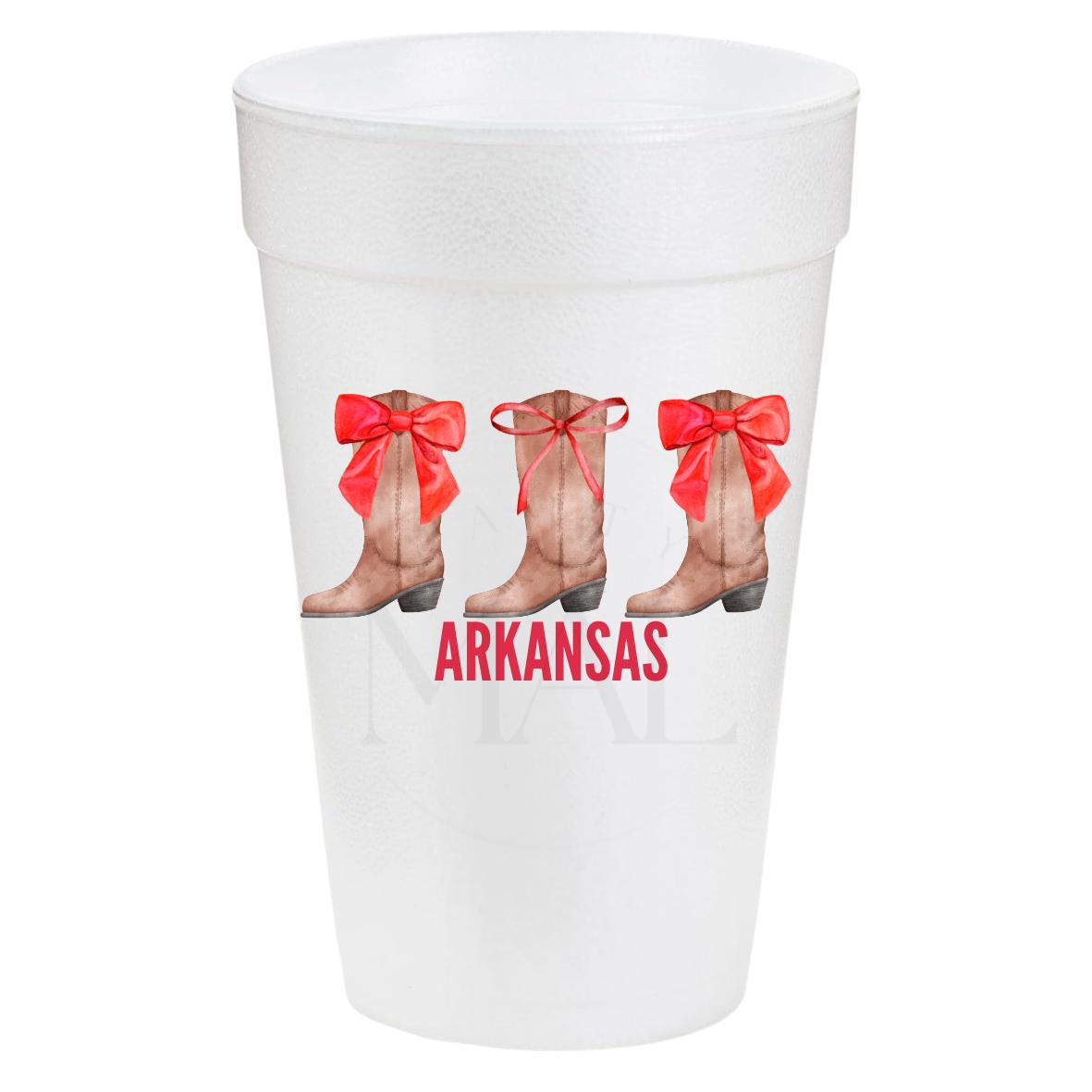 Arkansas Boots & Bows 20oz Cups