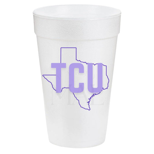 Texas TCU 20oz Cups