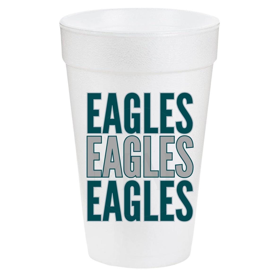 Eagles Stacked 20oz Cups